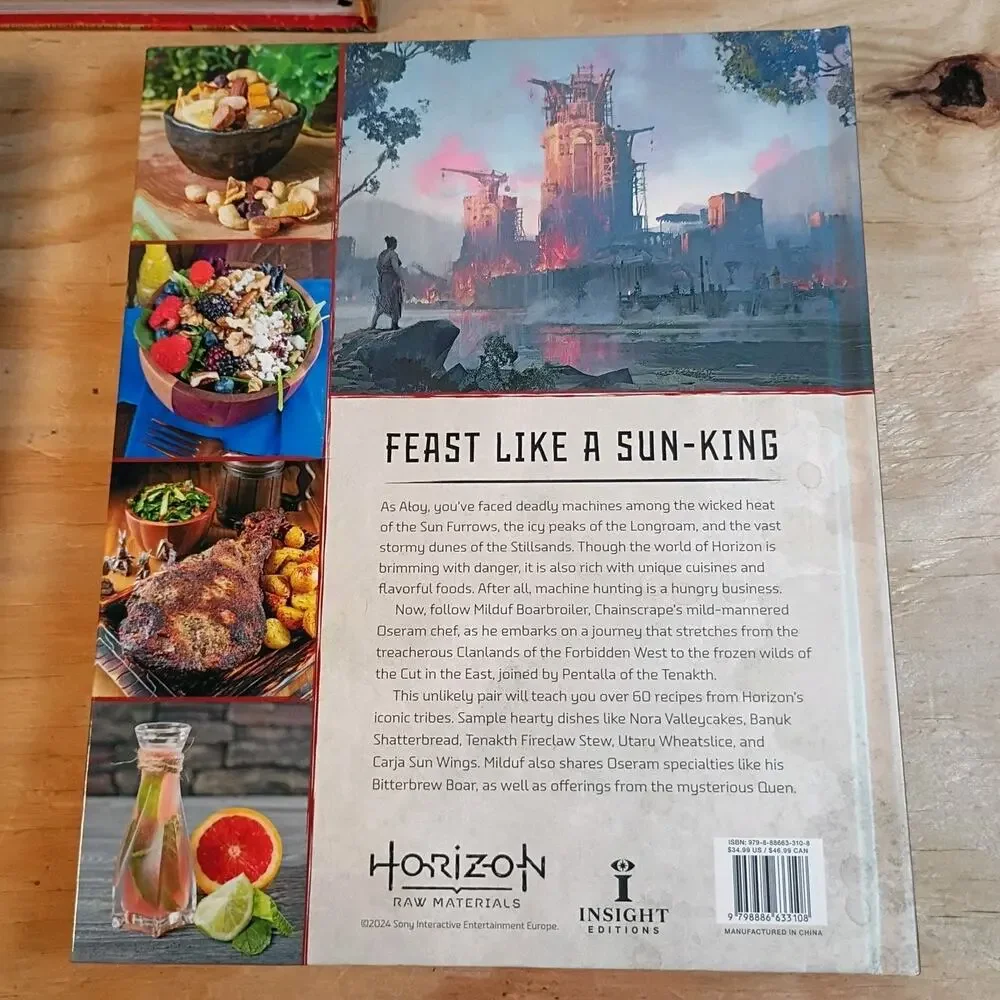 Lot 3 Video Game Cookbooks Borderlands World of Warcraft WoW Horizon Hardcover